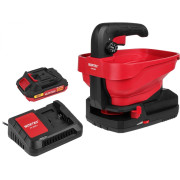 Аккум. разбрасыватель WORTEX CSP 1805 в кор. ALL1 XLT SET в кор. 18 В, 1 АКБ 2 А.ч. + з/у шир. 5м