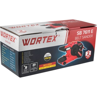Ленточная шлифмашина Wortex SB 7611 E в кор. 1150 Вт, лента 76х533 мм, крепление к столу Ленточная шлифмашина Wortex SB 7611 E в кор. 1150 Вт, лента 76х533 мм, крепление к столу