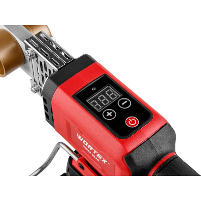 Аккум. сварочный аппарат для полимерных труб WORTEX CWM 1834 ALL1 XLT SOLO + 3 насадки Аккум. сварочный аппарат для полимерных труб WORTEX CWM 1834 ALL1 XLT SOLO + 3 насадки