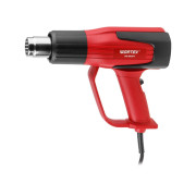 Термовоздуходувка WORTEX HG 6020-1 в чем. + набор сопл 2000 Вт, 2 скор., 350-600 °С