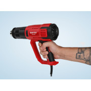 Термовоздуходувка WORTEX HG 6124 T в кор. + набор сопл 2000 Вт, 2 режима., 60-600 °С