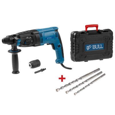 Перфоратор BULL BH 2601 в чем. +АКЦИЯ (3 бура DIAGER) Перфоратор BULL BH 2601 в чем. +АКЦИЯ (3 бура DIAGER)