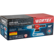 Аккум. сварочный аппарат для полимерных труб WORTEX CWM 1834 ALL1 XLT SOLO + 3 насадки