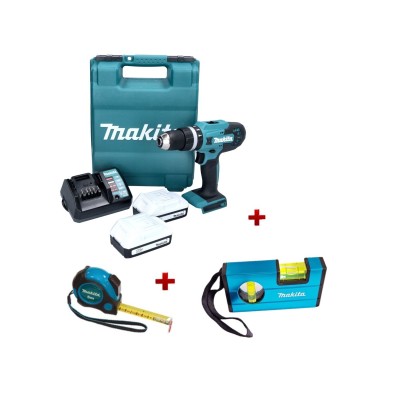 Аккум. дрель-шуруповерт MAKITA HP 488 DWAE в чем. + АКЦИЯ рулетка и пузырьковй уровень в подарок Аккум. дрель-шуруповерт MAKITA HP 488 DWAE в чем. + АКЦИЯ рулетка и пузырьковй уровень в подарок