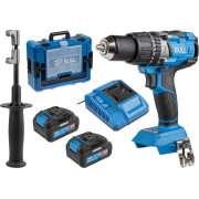 Аккум. дрель-шуруповерт BULL SR 1805 Xcase XLTpro, 2х4 А*ч, БЕСЩЕТ., 18 В, 120 Н*м, БЗП(мет.) 13 мм