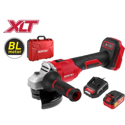Аккум. углошлифмашина WORTEX LX CAG 1812-1 E в чем. ALL1 XLT SET БЕСЩЕТ., 18 В, 125 мм, 8000 об/мин Аккум. углошлифмашина WORTEX LX CAG 1812-1 E в чем. ALL1 XLT SET БЕСЩЕТ., 18 В, 125 мм, 8000 об/мин