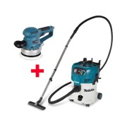 Пылесос MAKITA VC 3012 M + Эксцентриковая шлифмашина MAKITA BO 6030 в кор. (арт. BO6030)