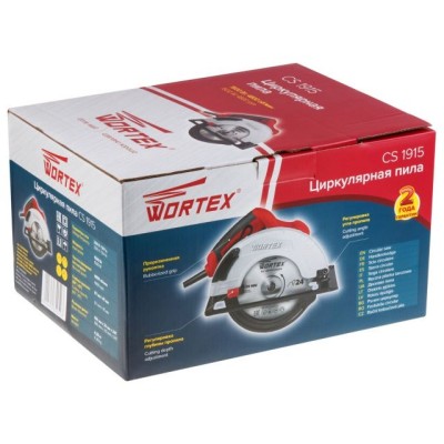 Циркулярная пила WORTEX CS 1915 в кор. 1500 Вт, 190 мм, до 67 мм Циркулярная пила WORTEX CS 1915 в кор. 1500 Вт, 190 мм, до 67 мм