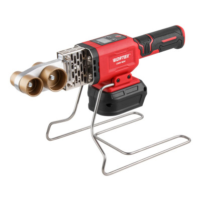 Аккум. сварочный аппарат для полимерных труб WORTEX CWM 1834 ALL1 XLT SOLO + 3 насадки Аккум. сварочный аппарат для полимерных труб WORTEX CWM 1834 ALL1 XLT SOLO + 3 насадки