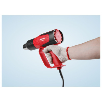 Термовоздуходувка WORTEX HG 6020-1 в чем. + набор сопл 2000 Вт, 2 скор., 350-600 °С Термовоздуходувка WORTEX HG 6020-1 в чем. + набор сопл 2000 Вт, 2 скор., 350-600 °С