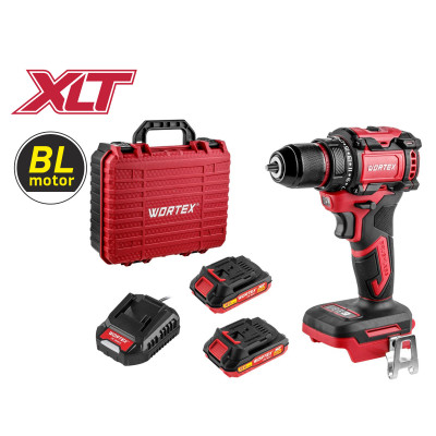 Аккум. дрель-шуруповерт WORTEX BD 2025 DLi в чем. ALL1 XLT БЕСЩЕТ, 18 В, 50 Н*м, 2х2 А*ч, БЗП 10 мм Аккум. дрель-шуруповерт WORTEX BD 2025 DLi в чем. ALL1 XLT БЕСЩЕТ, 18 В, 50 Н*м, 2х2 А*ч, БЗП 10 мм