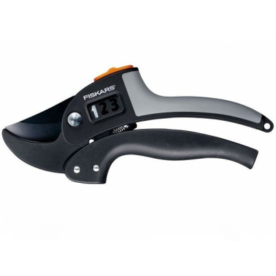 1000575 Секатор контактный FISKARS PowerStep с храповым механизмом 1000575 Секатор контактный FISKARS PowerStep с храповым механизмом