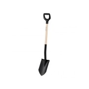 1066721 Лопата штыковая с дер. черенком Solid FISKARS (длина:1085мм, ширина:180мм)