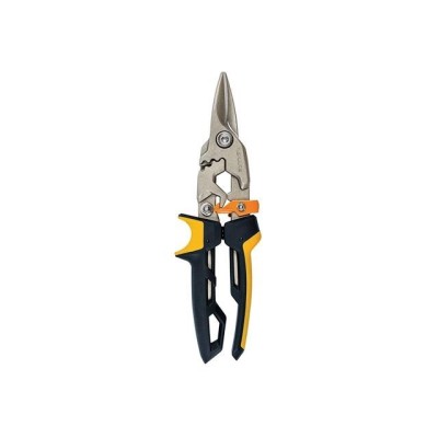 1027207 Ножницы для металла прямые PowerGear FISKARS 1027207 Ножницы для металла прямые PowerGear FISKARS