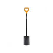 1066717 Лопата штыковая с закругл.лезвием FISKARS Solid (длина:1166мм, ширина:180мм)