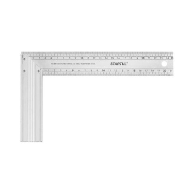 Угольник столярный 250мм сталь/алюм. STARTUL PROFI (ST3525-025) Угольник столярный 250мм сталь/алюм. STARTUL PROFI (ST3525-025)