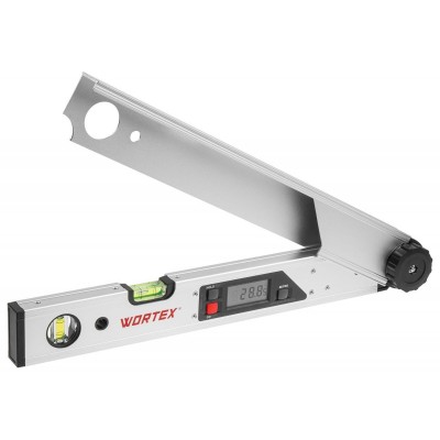 Угломер электронный WORTEX DAM 4500 в кор. +- 0,1°, 450 мм, противоударный, водостойкий Угломер электронный WORTEX DAM 4500 в кор. +- 0,1°, 450 мм, противоударный, водостойкий