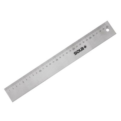 Линейка измерительная 500мм шир. 40мм, толщ. 2мм LAS 500 (SOLA) Линейка измерительная 500мм шир. 40мм, толщ. 2мм LAS 500 (SOLA)