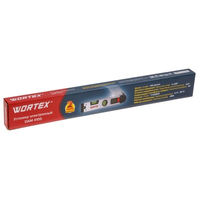 Угломер электронный WORTEX DAM 4100 в кор. +- 0,3°, 410 мм Угломер электронный WORTEX DAM 4100 в кор. +- 0,3°, 410 мм