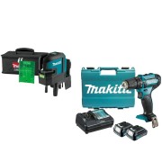 Нивелир лазерный MAKITA SK 106 GDZ в сумке + АКЦИЯ(дрель-шуруповерт)