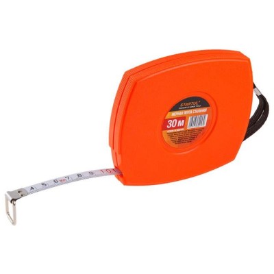 Мерная лента 30м стальн, пласт.корпус STARTUL (ST3025-30) Мерная лента 30м стальн, пласт.корпус STARTUL (ST3025-30)