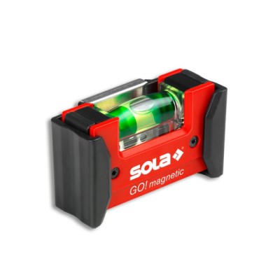 Уровень 68 мм 1 глазок пластм. GO! magnetik CLIP! (SOLA) Магнитный Уровень 68 мм 1 глазок пластм. GO! magnetik CLIP! (SOLA) Магнитный