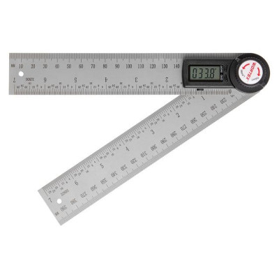 Угломер-линейка электронный WORTEX DAR 2000 в кор. +-0,2°, 200 мм Угломер-линейка электронный WORTEX DAR 2000 в кор. +-0,2°, 200 мм