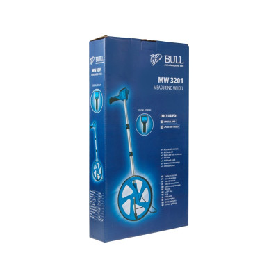Колесо измерительное (курвиметр) BULL MW 3201 в кор. LCD дисплей, 318 мм, 620-1000 мм - высота Колесо измерительное (курвиметр) BULL MW 3201 в кор. LCD дисплей, 318 мм, 620-1000 мм - высота