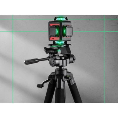 Нивелир лазерный линейный WORTEX LX LL 0340-2 (4х360°, до 25 м, +/- 0.3 мм/м, зеленый) Нивелир лазерный линейный WORTEX LX LL 0340-2 (4х360°, до 25 м, +/- 0.3 мм/м, зеленый)