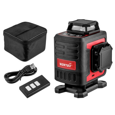 Нивелир лазерный линейный WORTEX LX LL 0340-2 (4х360°, до 25 м, +/- 0.3 мм/м, зеленый) Нивелир лазерный линейный WORTEX LX LL 0340-2 (4х360°, до 25 м, +/- 0.3 мм/м, зеленый)