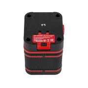 Нивелир лазерный Wortex LL 0210 X со штативом в кор. 2х110°, до 15 м, +/- 0.3 мм/м, зеленый