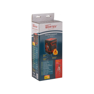 Нивелир лазерный Wortex LL 0210 X со штативом в кор. 2х110°, до 15 м, +/- 0.3 мм/м, зеленый Нивелир лазерный Wortex LL 0210 X со штативом в кор. 2х110°, до 15 м, +/- 0.3 мм/м, зеленый