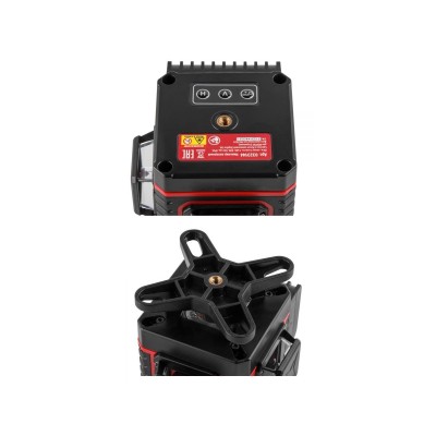 Нивелир лазерный WORTEX LL 0330-1 в чем. + аксессуары 3х360°, до 25 м, +/- 0.3 мм/м, зеленый Нивелир лазерный WORTEX LL 0330-1 в чем. + аксессуары 3х360°, до 25 м, +/- 0.3 мм/м, зеленый