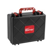 Нивелир лазерный WORTEX LL 0330-1 в чем. + аксессуары 3х360°, до 25 м, +/- 0.3 мм/м, зеленый