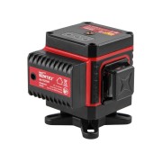 Нивелир лазерный WORTEX LL 0330-1 в чем. + аксессуары 3х360°, до 25 м, +/- 0.3 мм/м, зеленый