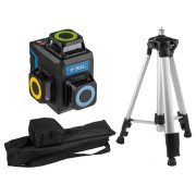 Нивелир лазерный BULL LL 3303 со штативом в кор. 3х360°, до 60 м, +/- 0.3 мм/м, зеленый