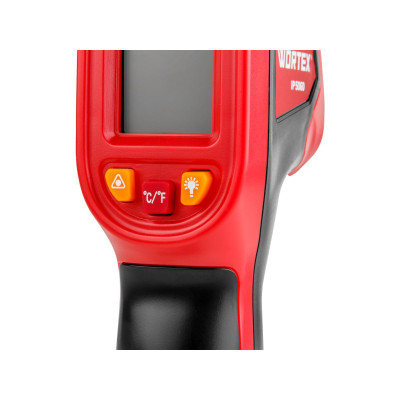 Инфракрасный термометр (пирометр) WORTEX IP 5060 -50°C...+600°C,регулировка чувствительности 0,1-1,0 Инфракрасный термометр (пирометр) WORTEX IP 5060 -50°C...+600°C,регулировка чувствительности 0,1-1,0