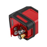 Нивелир лазерный WORTEX LL 0210-1 со штативом в кор. 2х130°, до 15 м, +/- 0.3 мм/м, красный