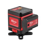 Нивелир лазерный WORTEX LL 0330-1 в чем. + аксессуары 3х360°, до 25 м, +/- 0.3 мм/м, зеленый
