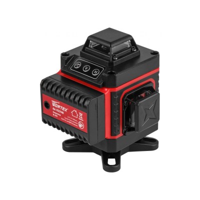 Нивелир лазерный WORTEX LL 0340 в чем. + аксессуары 4х360°, до 25 м, +/- 0.3 мм/м, зеленый Нивелир лазерный WORTEX LL 0340 в чем. + аксессуары 4х360°, до 25 м, +/- 0.3 мм/м, зеленый