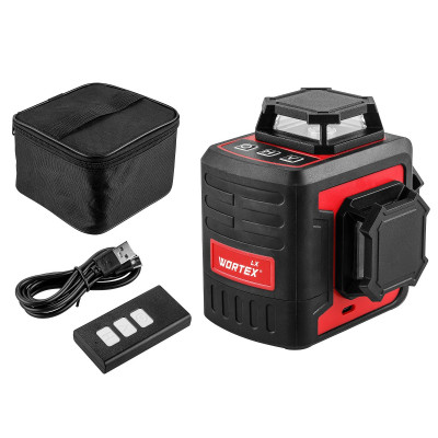 Нивелир лазерный линейный WORTEX LX LL 0330-2 (3х360°, до 25 м, +/- 0.3 мм/м, зеленый) Нивелир лазерный линейный WORTEX LX LL 0330-2 (3х360°, до 25 м, +/- 0.3 мм/м, зеленый)