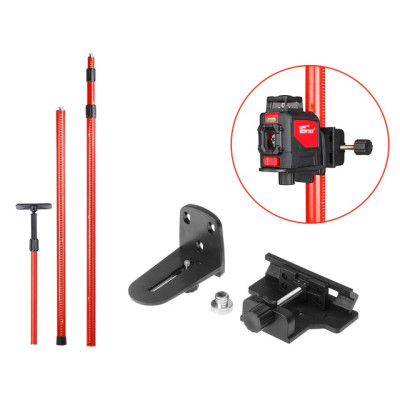 Телескопическая штанга для нивелира WORTEX TP 0104 Телескопическая штанга для нивелира WORTEX TP 0104