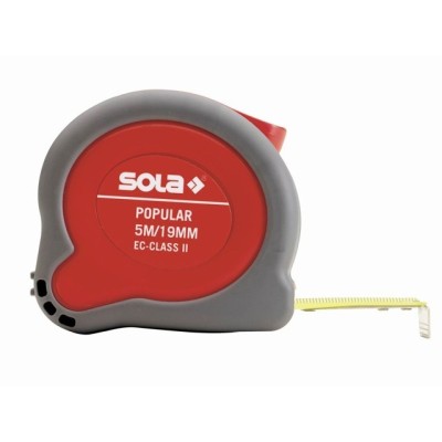 Рулетка 3м/13мм "Popular" PP 3m (SOLA) Рулетка 3м/13мм "Popular" PP 3m (SOLA)