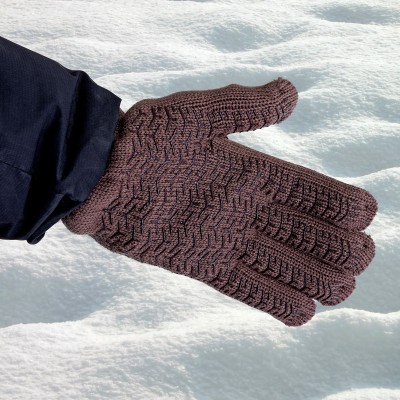 Перчатки трикотажные, двойные, полушерстяные, с ПВХ покрытием, Сибртех Перчатки трикотажные, двойные, полушерстяные, с ПВХ покрытием, Сибртех