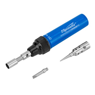 Горелка газовая, тип "Карандаш", 2 насадки для пайки, 130 мм Sparta Горелка газовая, тип "Карандаш", 2 насадки для пайки, 130 мм Sparta