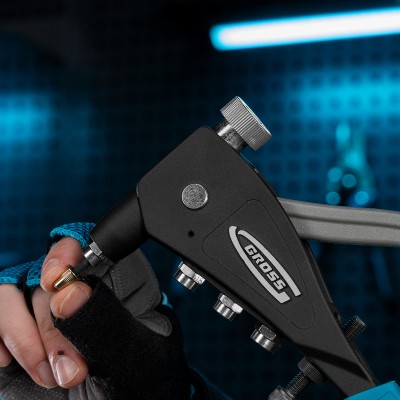 Заклепочник для резьбовых заклепок, заклепки М3, М4, М5, M6 Gross Заклепочник для резьбовых заклепок, заклепки М3, М4, М5, M6 Gross