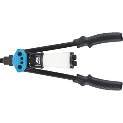 Заклепочник двуручный 310 мм, алюминий 2.4-6, 4 мм, сталь 2.4-4.8 мм Барс Заклепочник двуручный 310 мм, алюминий 2.4-6, 4 мм, сталь 2.4-4.8 мм Барс