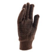 Перчатки трикотажные, двойные, полушерстяные, с ПВХ покрытием, Сибртех