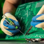 Припой с канифолью, D 2 мм, 15 г, POS61, в пластмассовой тубе Сибртех