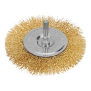 Набор щеток для дрели, 2 шт, 1 плоская, 100 мм, 1 "чашка", 75 мм, со шпильками Matrix